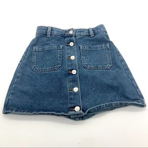 Jean skirt